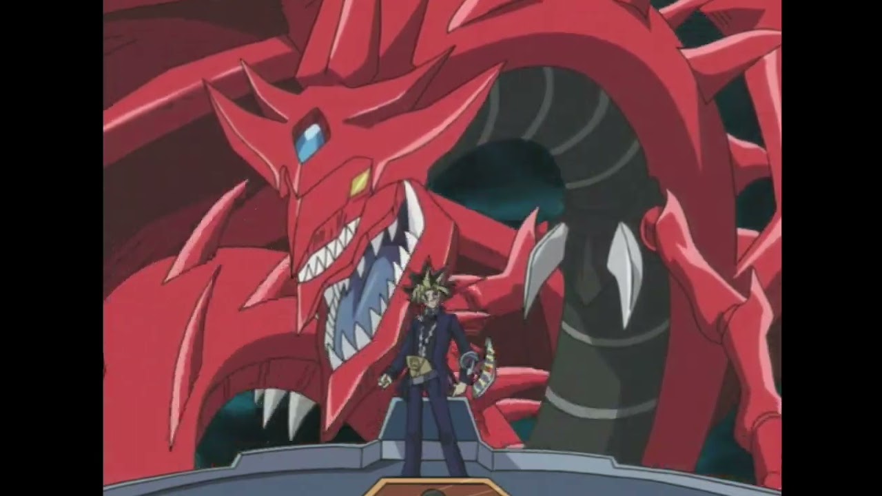 Yami Yugi Summons Slifer Against Marik- Yu-Gi-Oh! Season 3