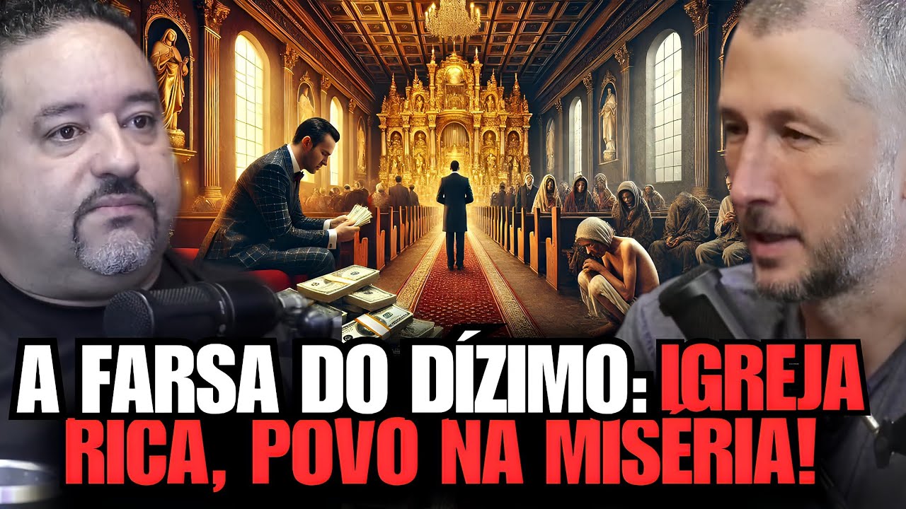 A farsa do dízimo: como líderes religiosos distorcem a Bíblia para lucrar Professor Fábio Sabino