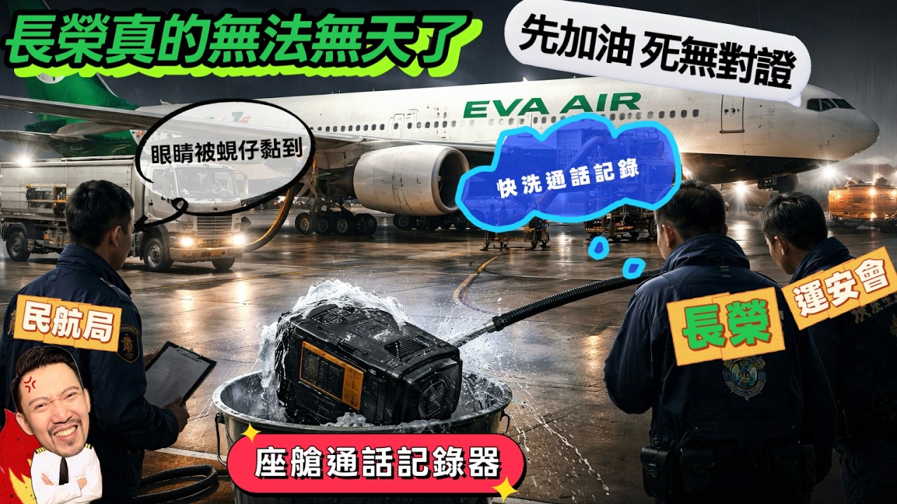 瘋狂機長｜長榮毀屍滅跡！運安會..又查無違法了(下集)