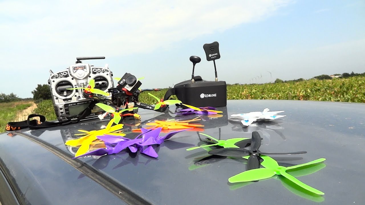 COMPARAISON D'HELICES & PROPS TEST