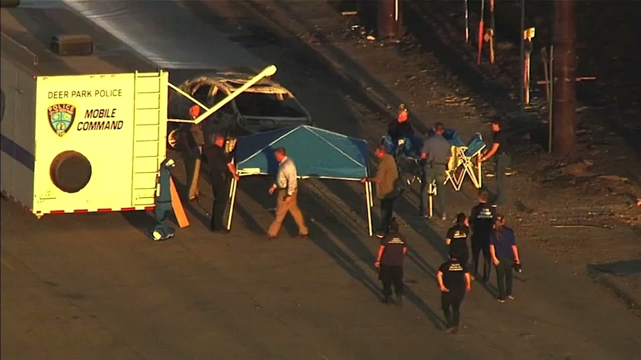 Vehicle that may have sparked pipeline fire pulled from crash site