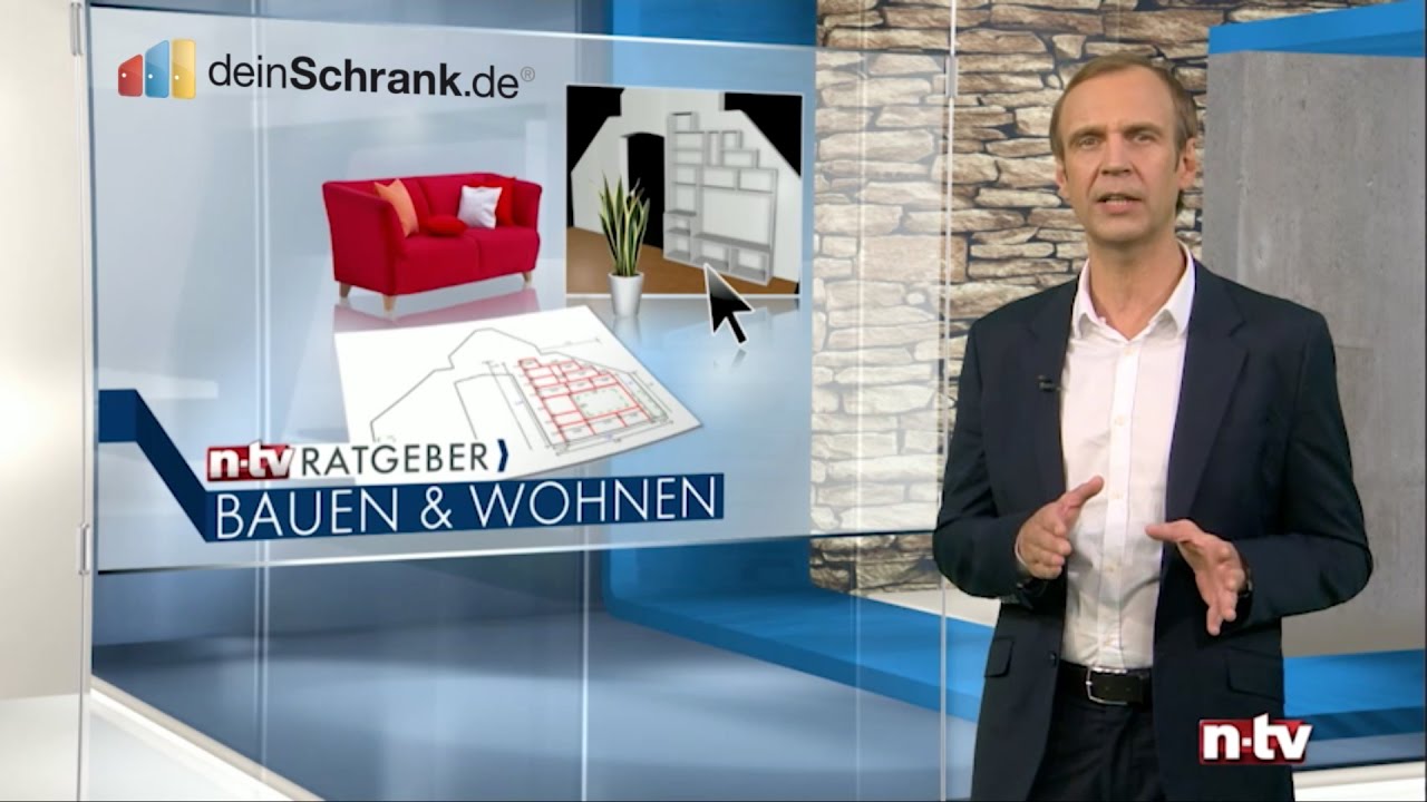 n-tv Ratgeber: Bauen & Wohnen - Zu Besuch bei deinSchrank.de