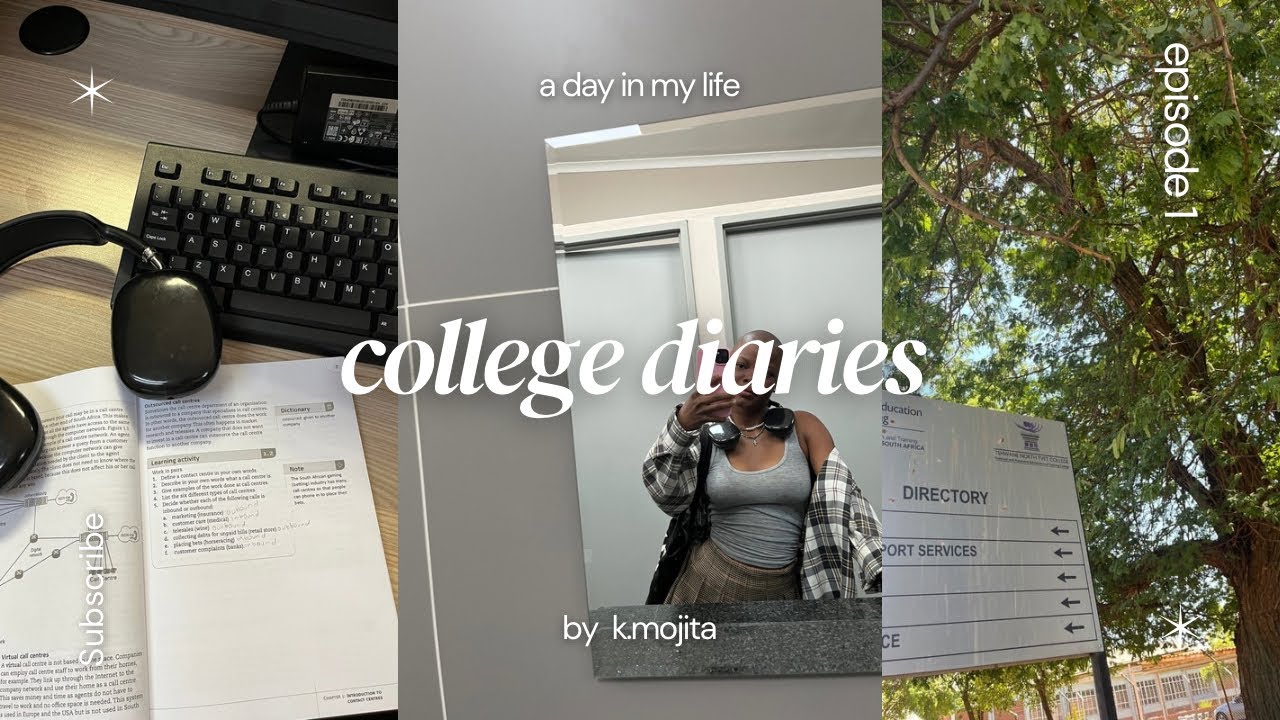 College Dairies Ep1✨Spent two days with me as IT student |Messy Vlog|Campus Life|Classes📓
