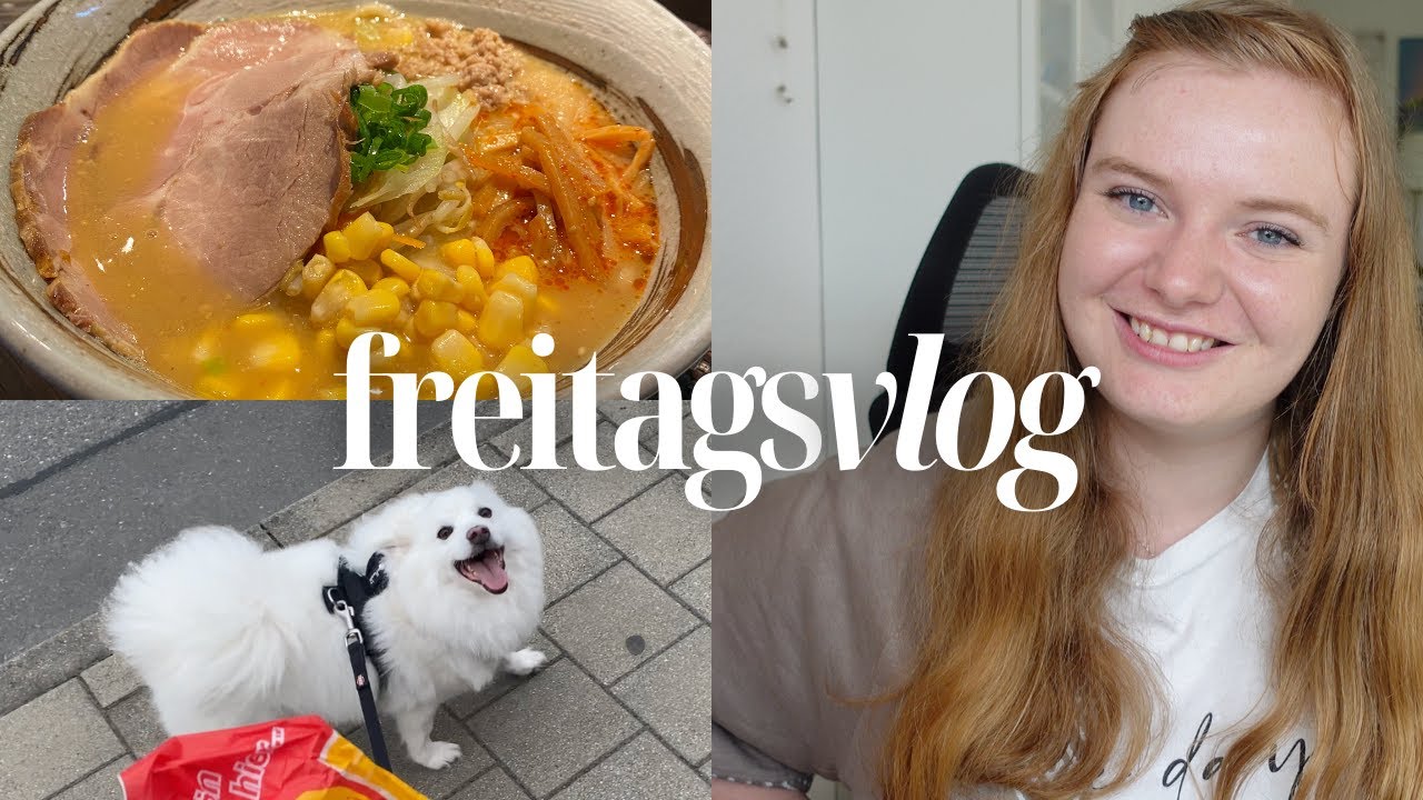 Ramen essen, Regentage &  Rechtsmodule im Soziale Arbeit Studium | Freitagsvlog #78