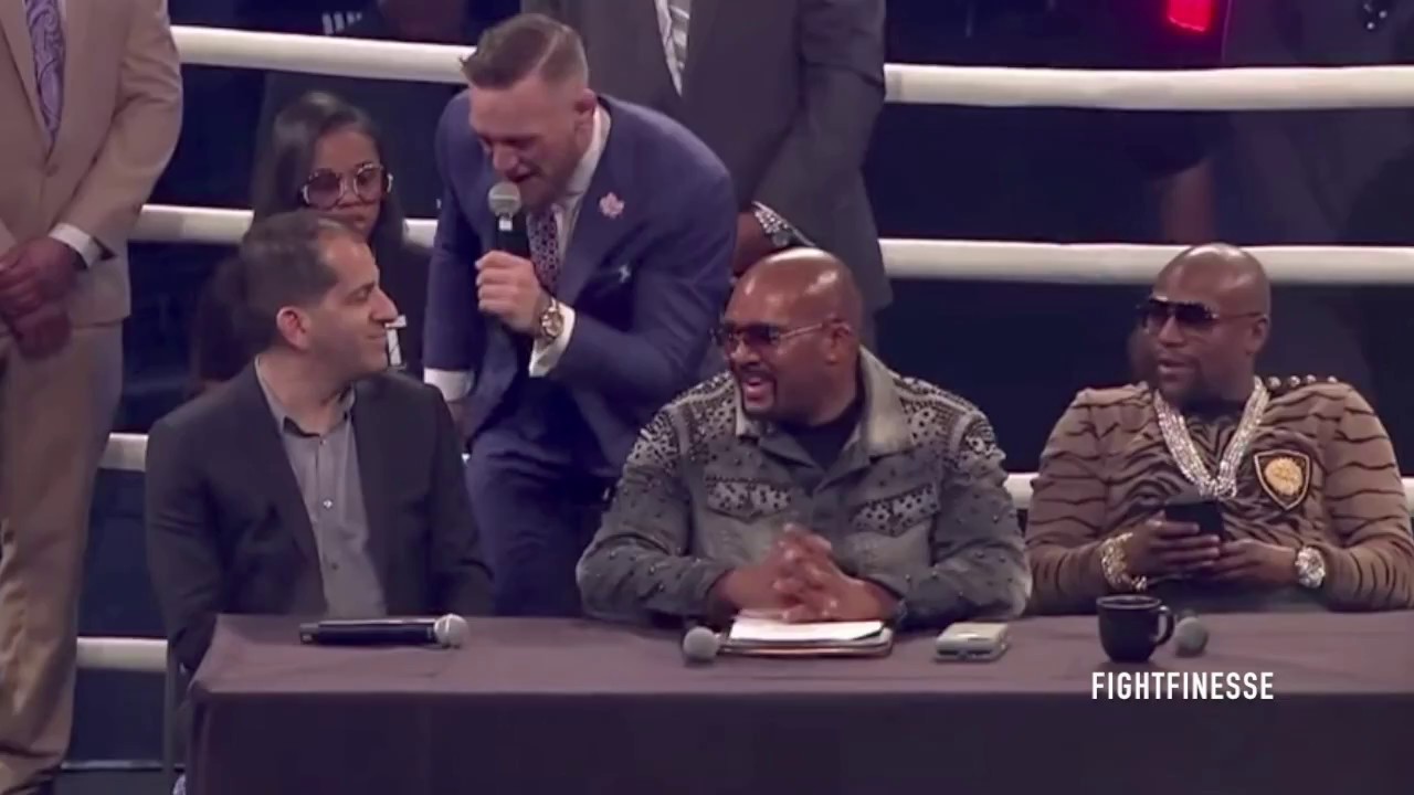 Conor McGregor SCREAMS 