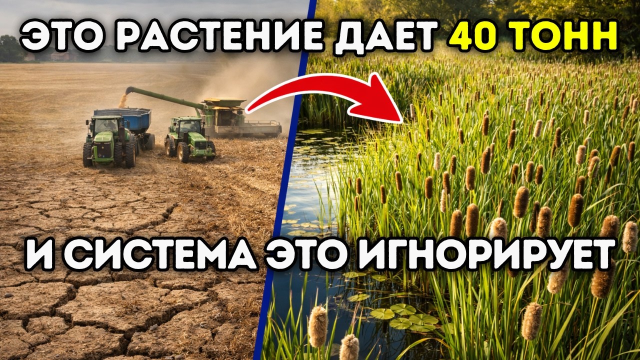 40 тонн с гектара: Дикое растение, которое система не может контролировать