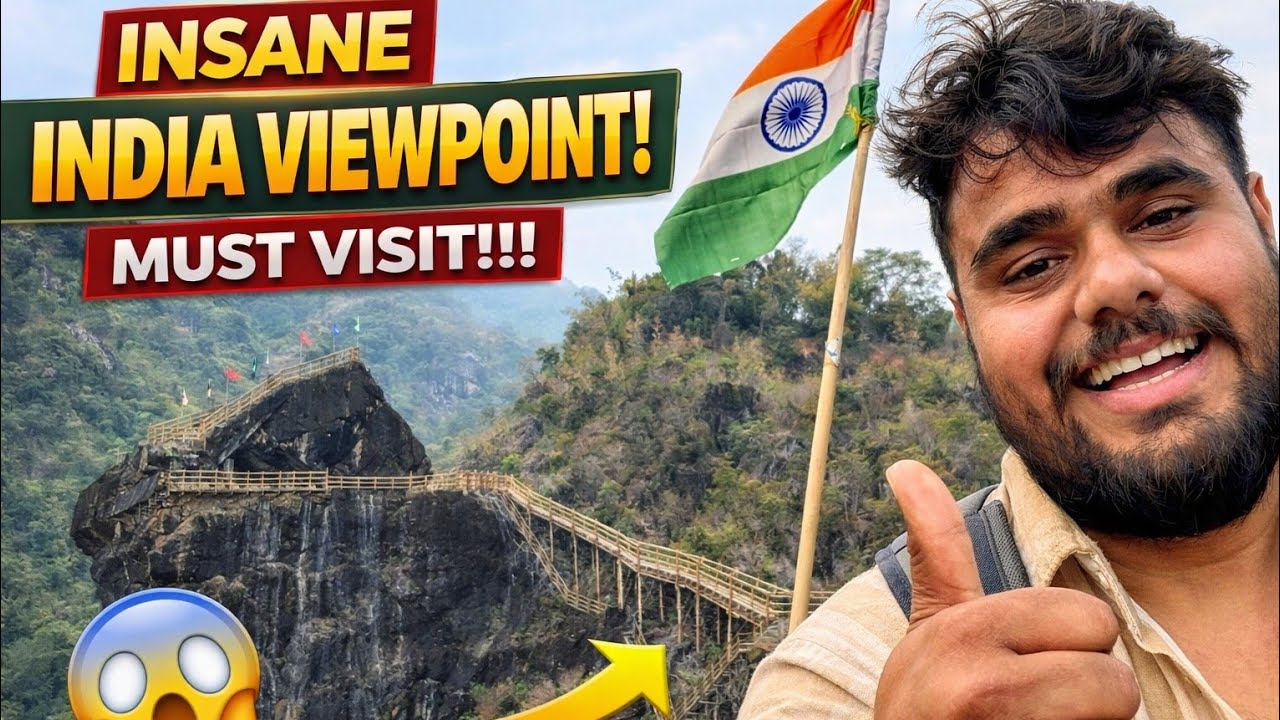 Bamboo trek Meghalaya - The Scariest Trek in Meghalaya || Most Difficult Trek Of Meghalaya ✌️🫡