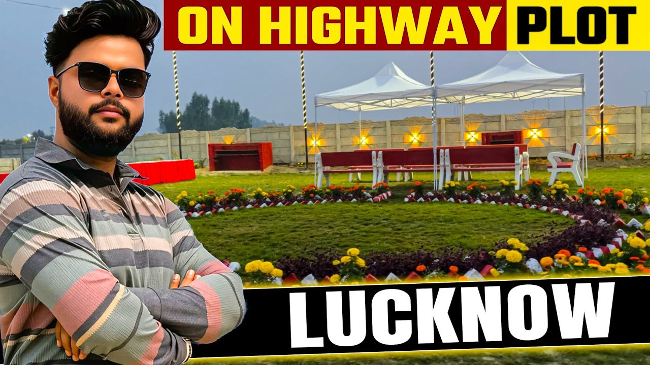 Outer Ring Road Lucknow Plots | Lake View Project | Wide Roads & Parks