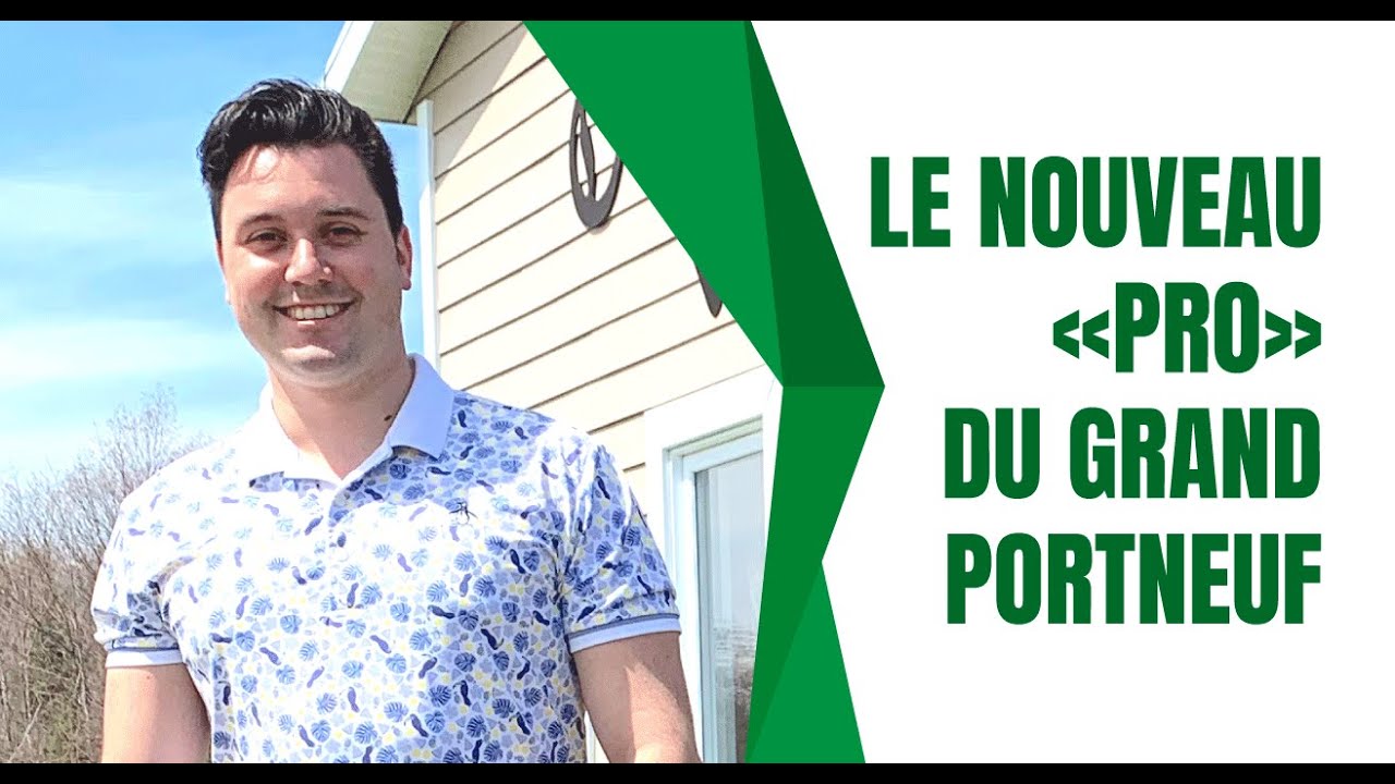🏌🏽‍♂️ Voici Marc-Antoine Audet, le nouveau «pro» du Golf le Grand Portneuf