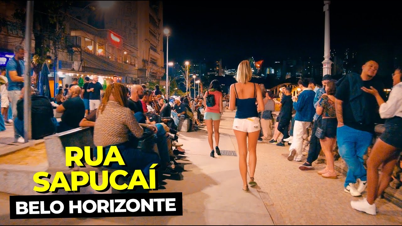 RUA SAPUCA&Iacute; | FLORESTA | BELO HORIZONTE - MG | NA RUA 4K