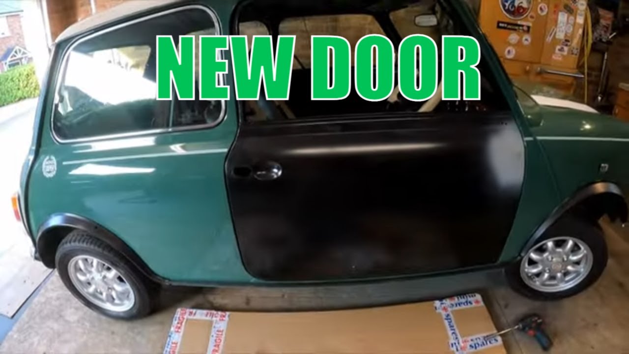 Replacing The Door - Classic Mini Workshop - Project Sprout