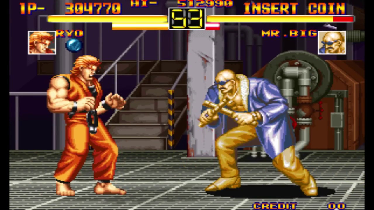 Art of Fighting modo historia con Ryo