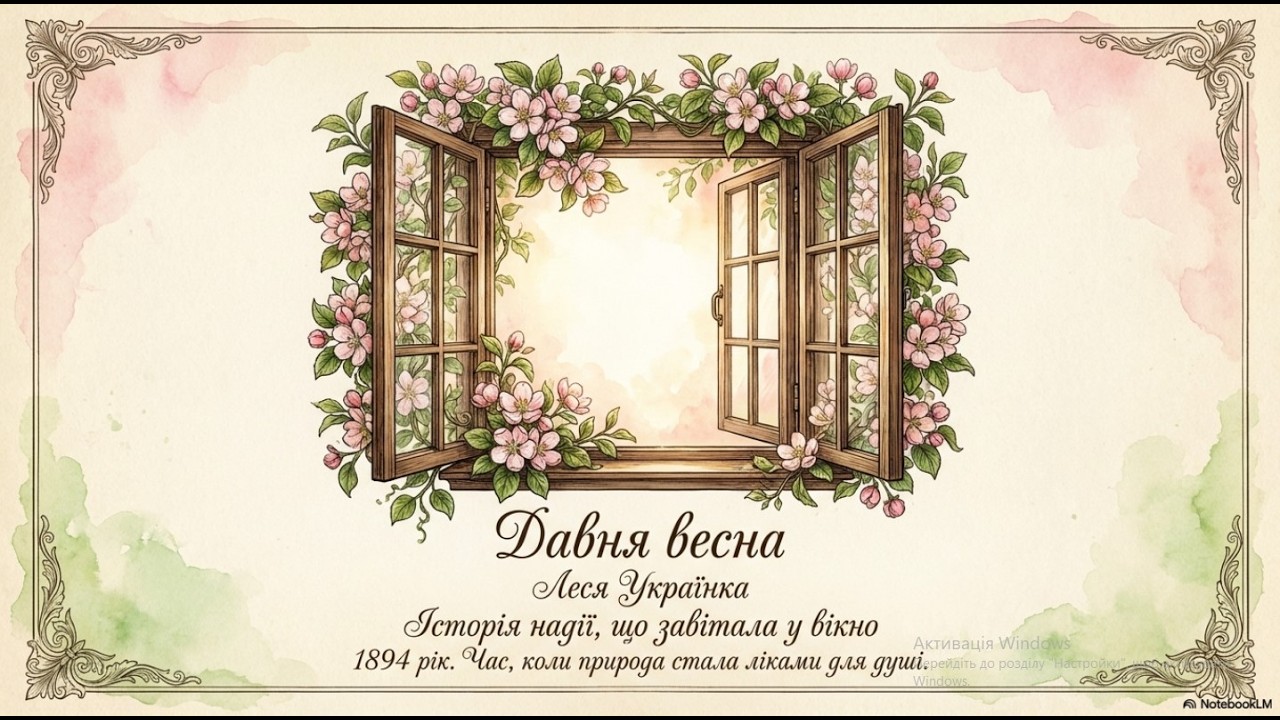 Давня весна.  Леся Українка