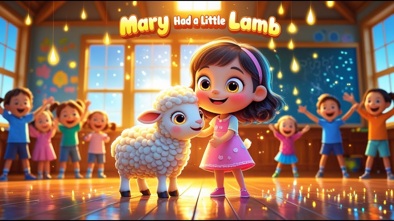 Mary Had a Little Lamb (Extended Version) | Fun & Cute Nursery Rhyme for Kids