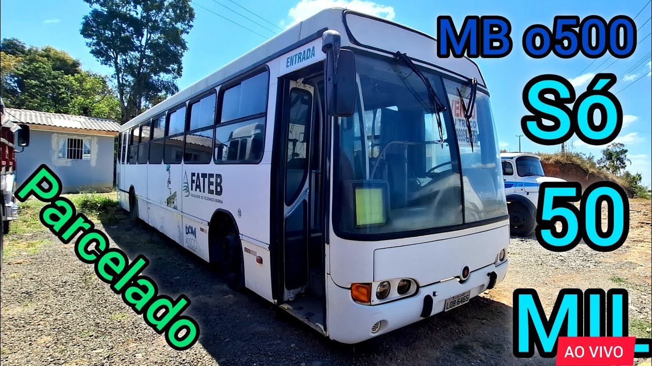 ÔNIBUS MARCOPOLO VALLE MB o500 A venda por 50 Mil e ainda parcela 