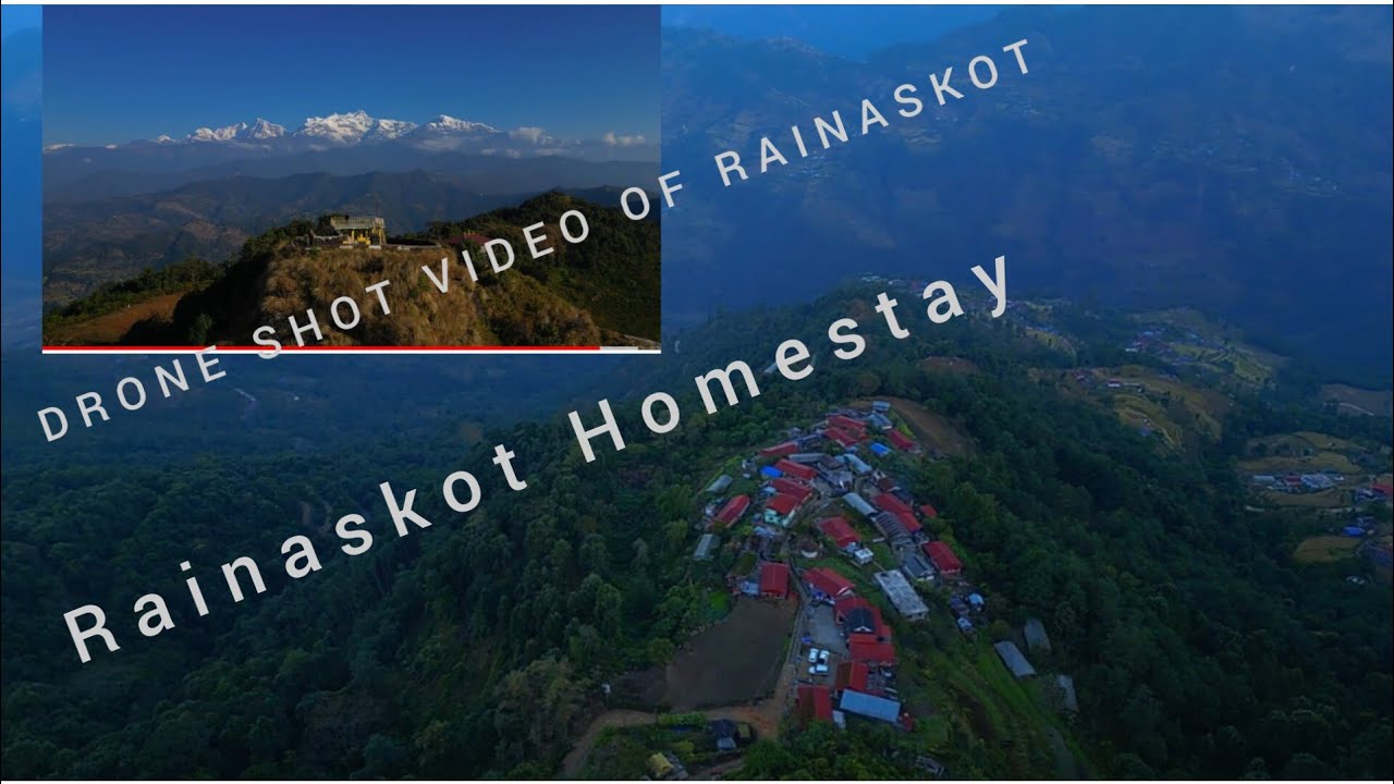 Cinematic Rainaskot Drone shot//Visit Rainas Lamjung// @roshangurung22