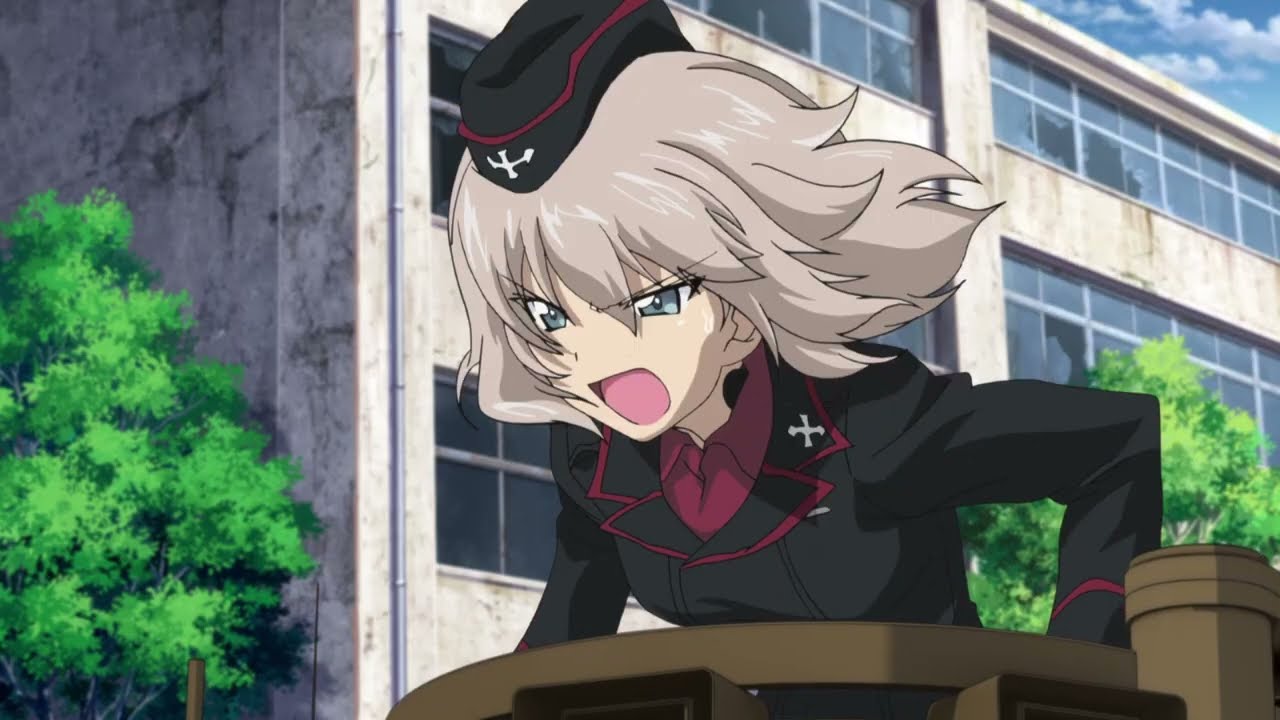 Girls Und Panzer - Miho & Maho Fight