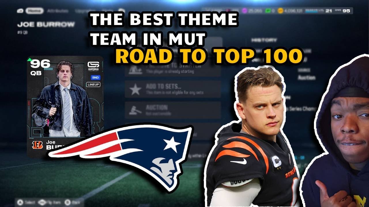 THIS NEW HYBRID PATRIOTS THEME TEAM IS A PROBLEM !! 95 OVR #madden26 #maddenultimateteam #gg3squad