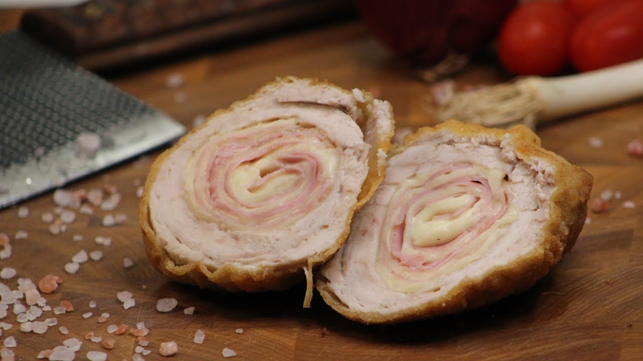 Cordon Bleu | Plněný kuřecí řízek | Plněná kuřecí prsa
