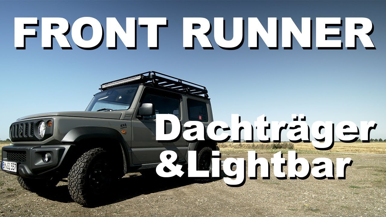 FRONT RUNNER Dachträger, Lightbar und Expeditionsreling auf den Jimny | 4x4PASSION #167
