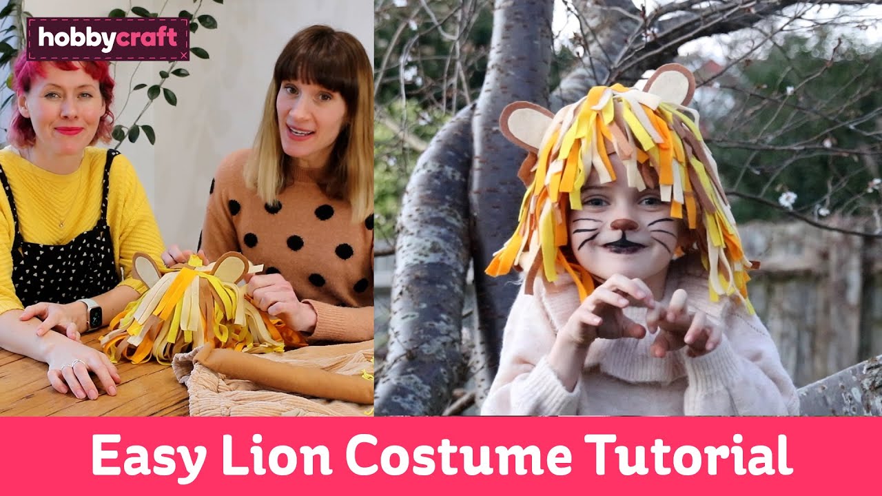 Простой урок по созданию костюма льва | Hobbycraft