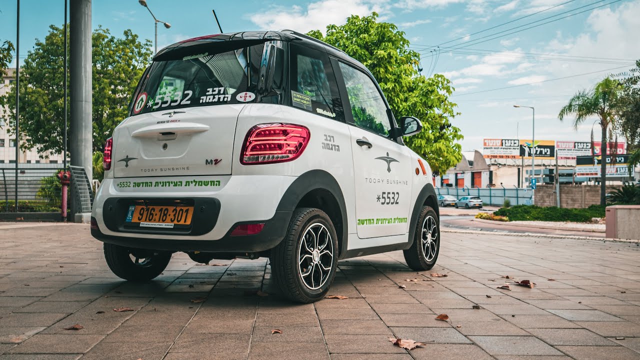 סקירת רכב חשמלי עירוני !!!Sunshine M2 Electric -  2021