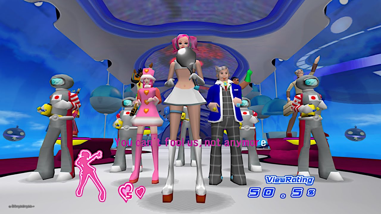 スペースチャンネル5 パート2 Space Channel 5 Part 2 all Ulala costumes and accessories