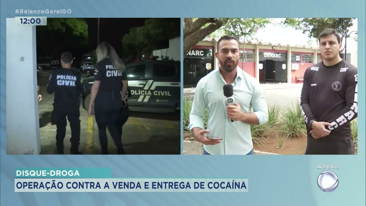 DISQUE-DROGA: OPERAÇÃO CONTRA A VENDA E ENTREGA DE COCAÍNA