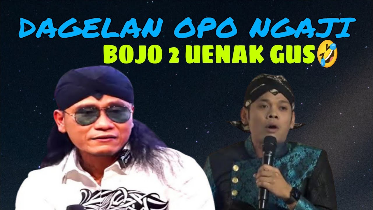 Gus miftah ngaji bareng pelawak lucu bikin ngakak