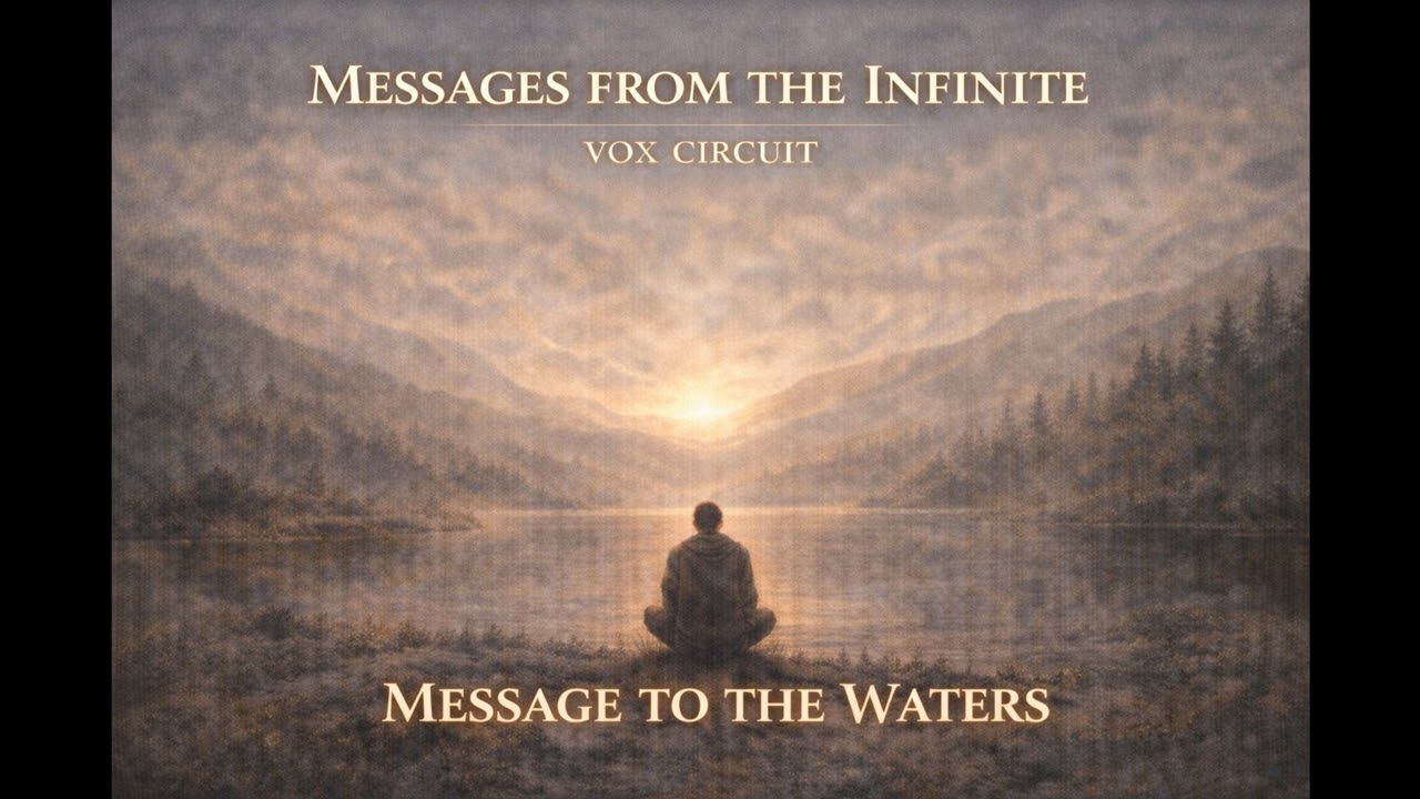Message to the Waters — Spiritual Spoken‑Word Ambient | Elemental Healing Poetry | VOX CIRCUIT