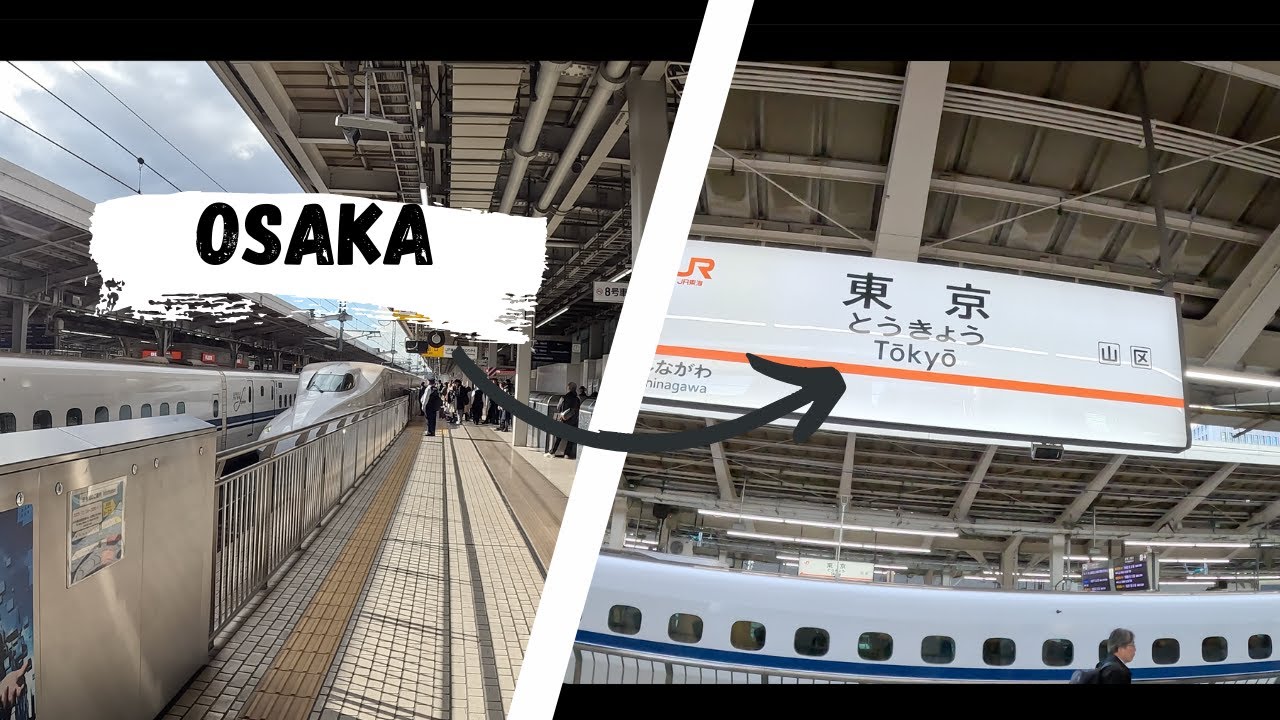 Leaving OSAKA. TOKYO bound!