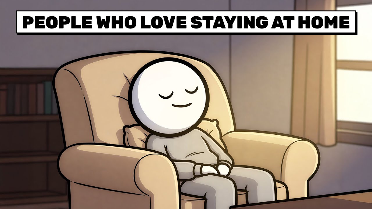 Психология людей, которые любят оставаться дома.