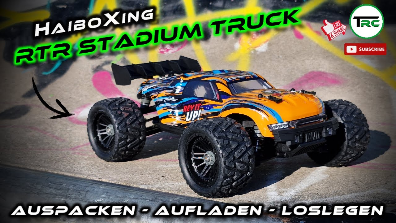 HaiboXing 18858E 4x4 RTR RC Stadium Truck (für Kinder) - Unboxing | Review | Vorstellung | Fahrtest