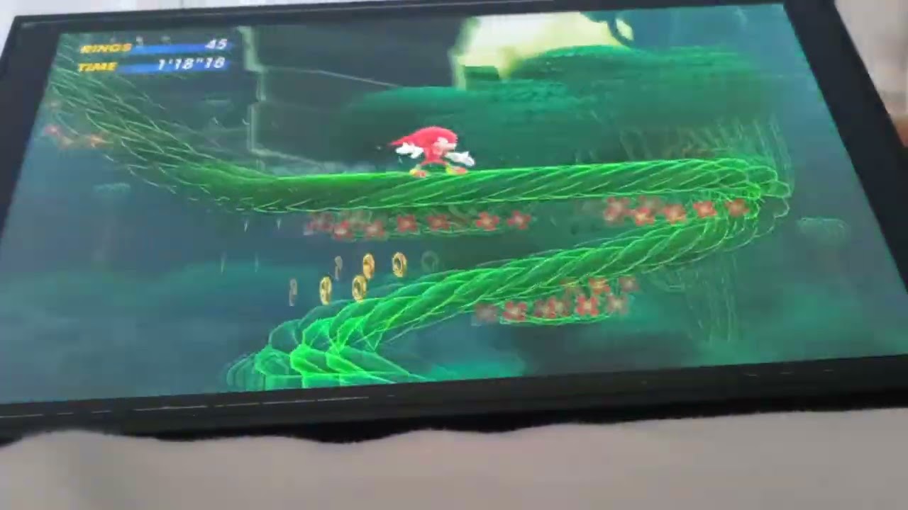Sonic Superstars: Speed Jungle Zone Act 1: Knuckles