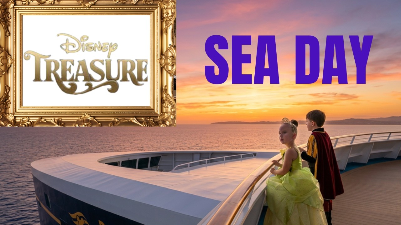 Секреты круизов Disney раскрыты | Целодневное путешествие на лайнере Disney Treasure