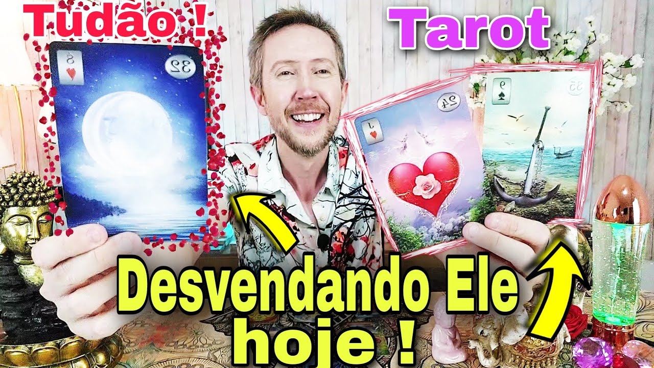 Desvendando ele  hoje ! Tud&atilde;o do ser de luz ! O que pensa, sente , pretende ?Como ele est&aacute; hoje taro