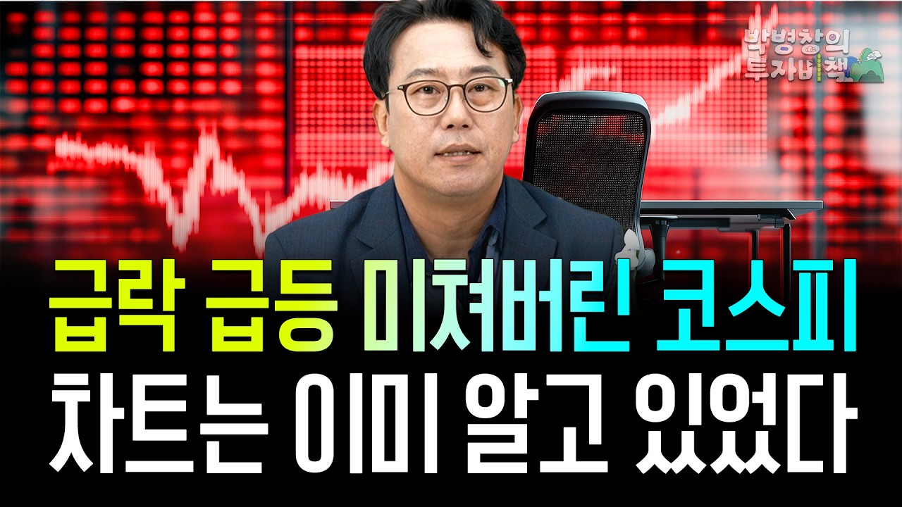 [박병창의 투자비책] 급등 급락 미쳐버린 코스피, 차트는 이미 알고 있었다