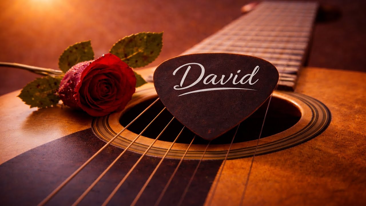 David | Seu Nome em Canção 🌹