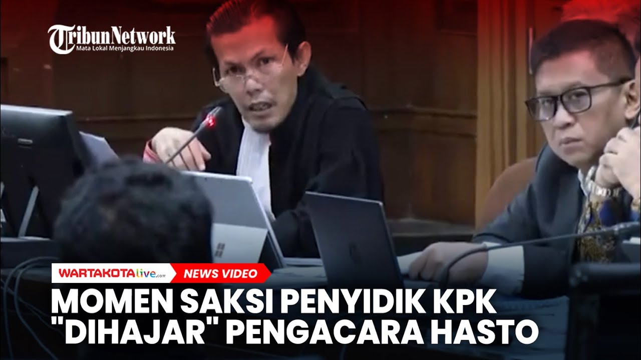 Momen Saksi Penyidik KPK 