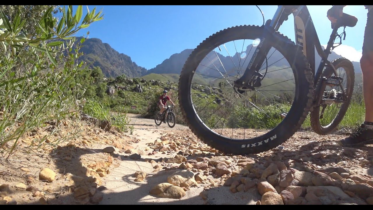 2022 - Lourensford Winery eBike - MTB a short ride to the top - Cape Town