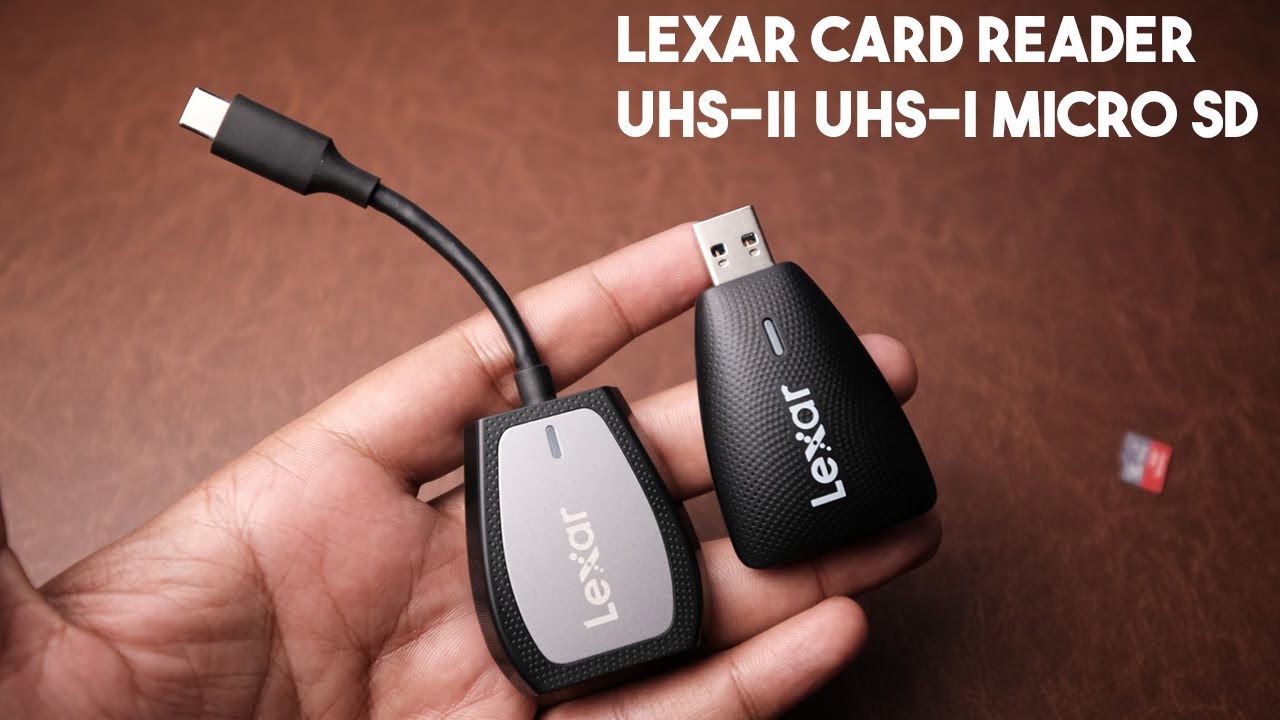 Lexar UHS-II/ Micro SD budget card Readers