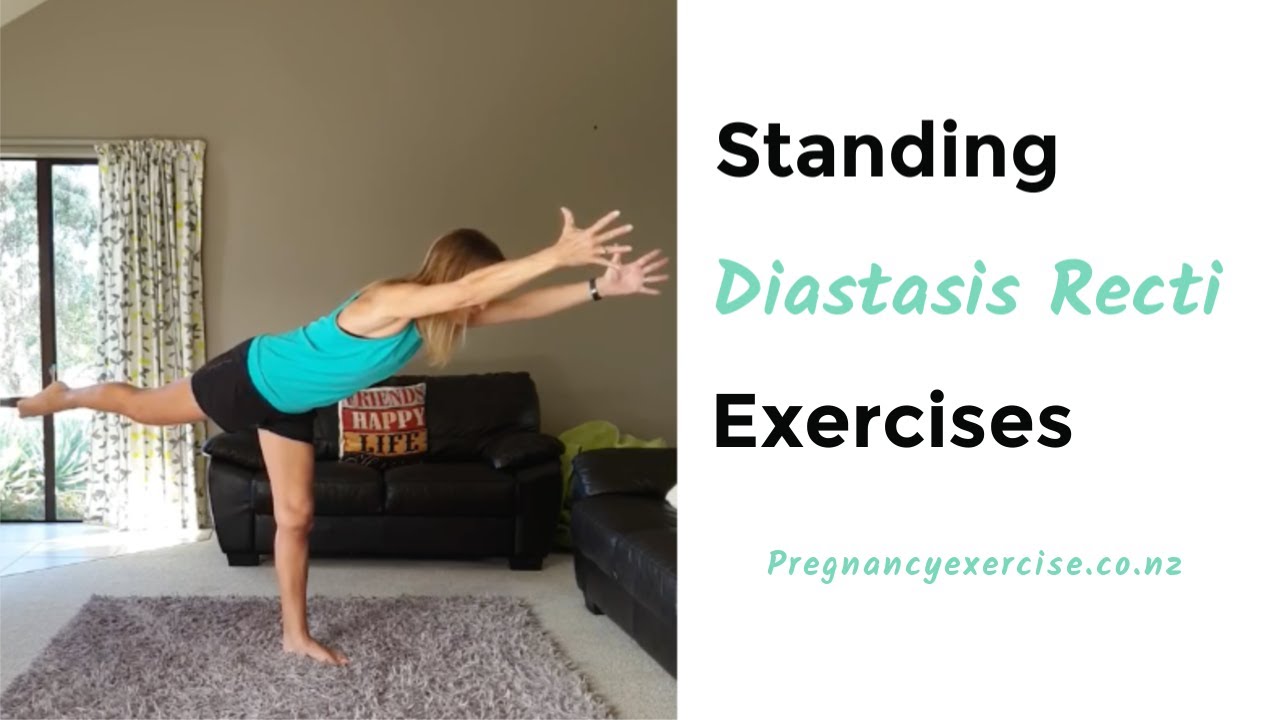 Standing Diastasis Recti Exercises