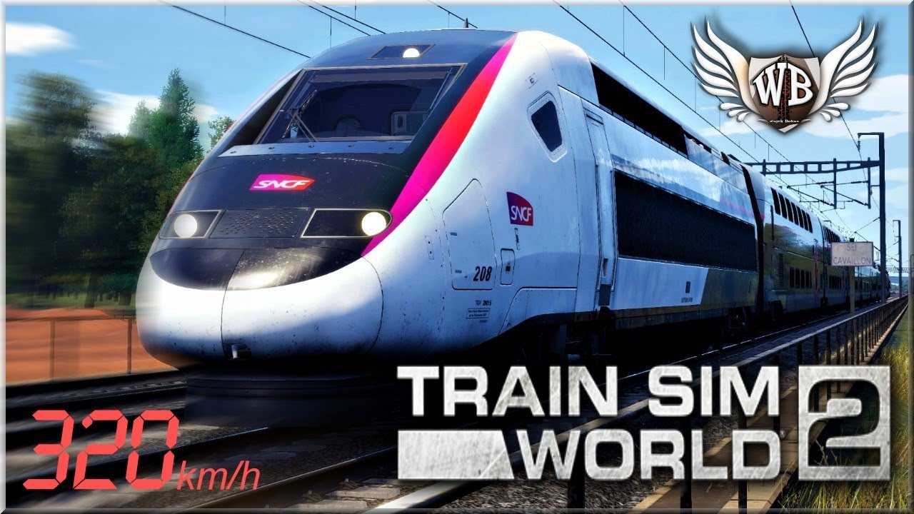 Train Sim World 2 | Marsylia - Awinion | TGV i ponad 300km/h!