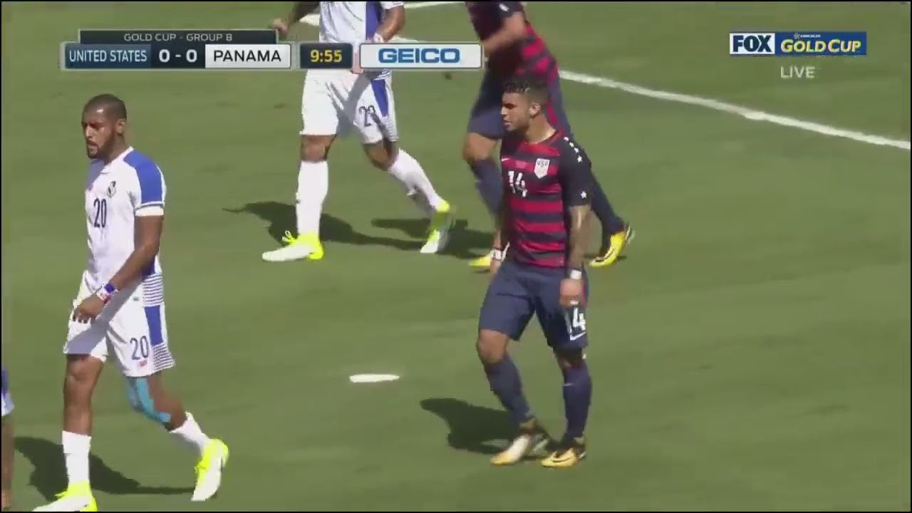 2017 Concacaf Gold Cup - USA vs. Panama: 1st Half - July 8, 2017