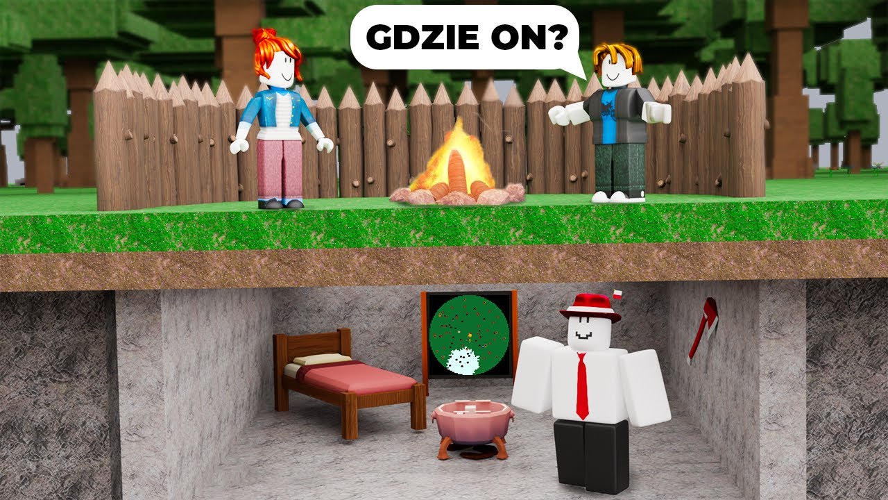 Zbudowałem SEKRETNĄ BAZĘ w 99 Nocy w Lesie!