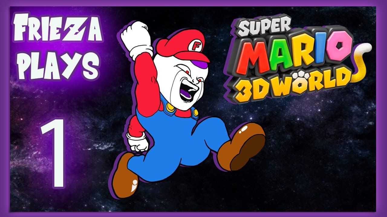 MARIO MONDAY! FRIEZA PLAYS 3D WORLD 1!