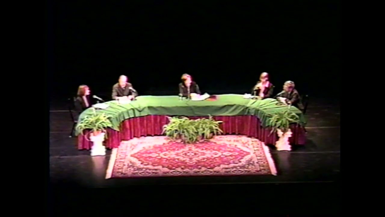 Pam Fessler, Dan Balz, Marsha Mercer, and Alan Ehrenhalt at the University of Richmond, 2005