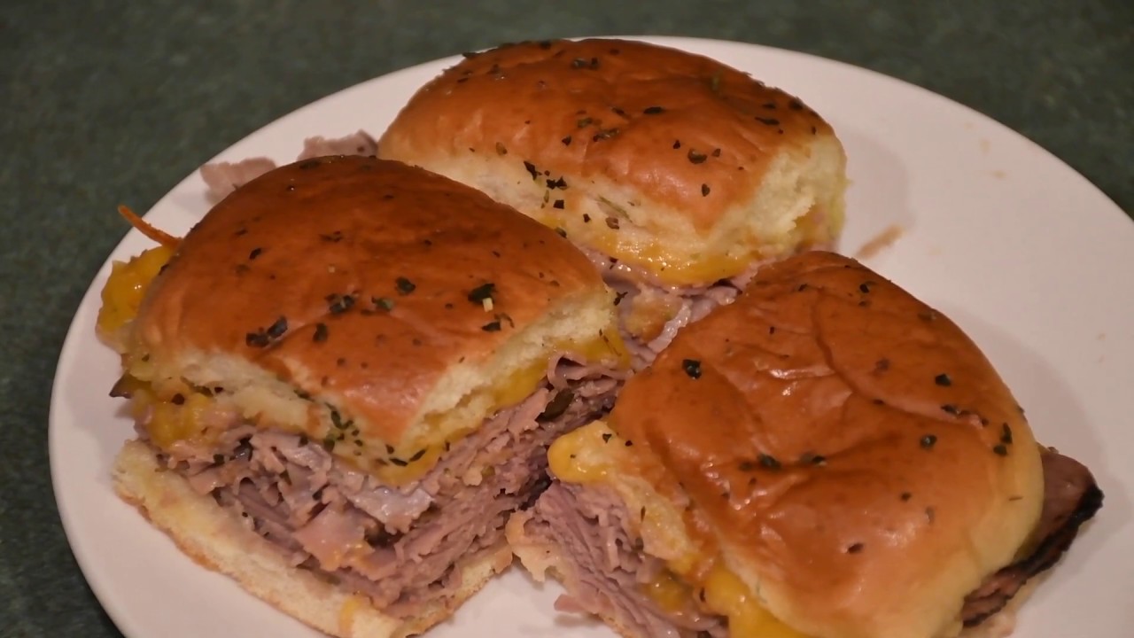 Roast Beef Sliders
