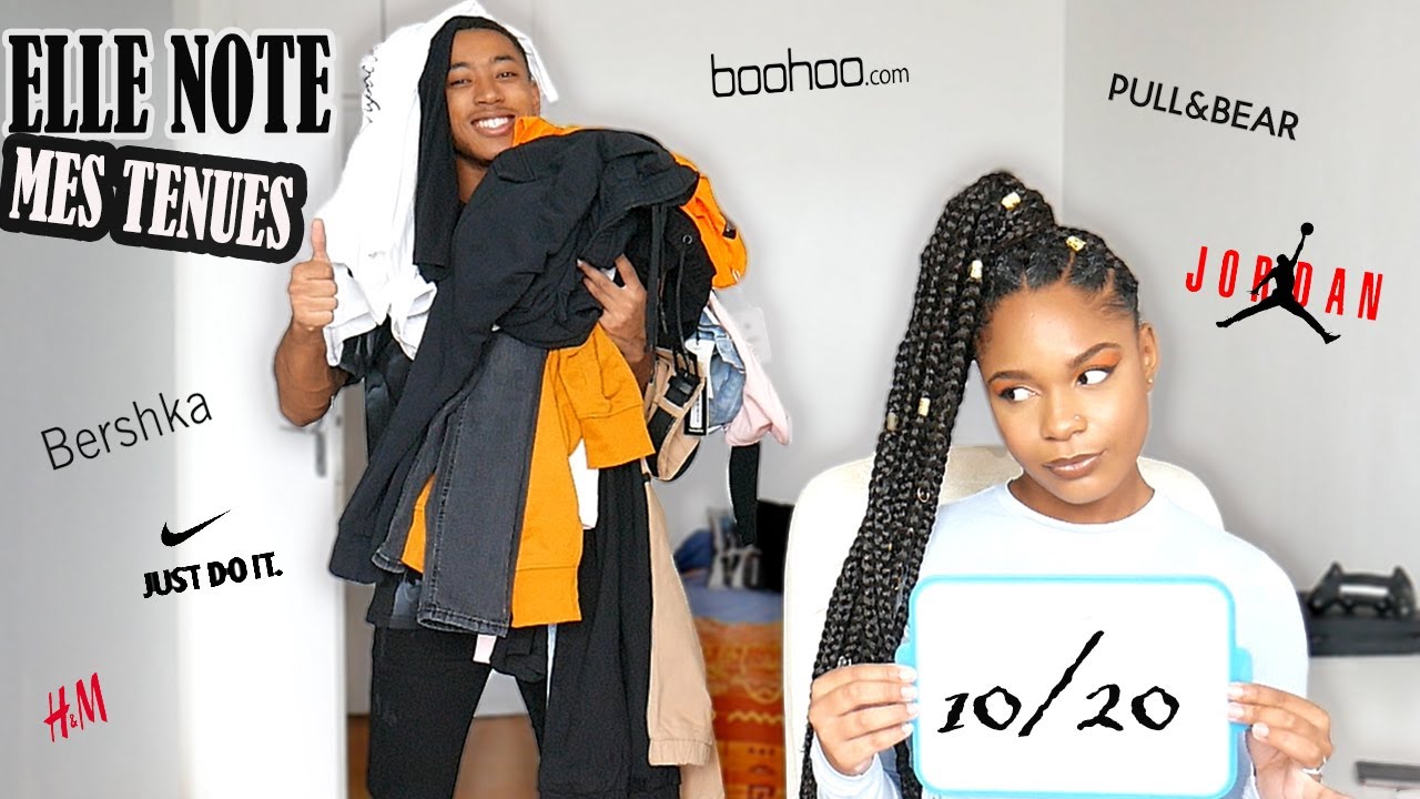 MA COPINE NOTE ET JUGE MES TENUES!! || TRY ON HAUL BERSHKA, PULL&BEAR, BOOHOO....