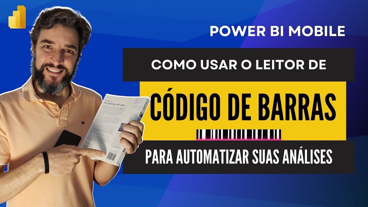 Como usar o código de barras dos seus produtos para filtrar seu relatório em Power BI